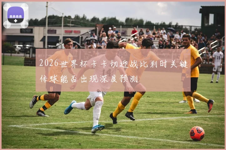 2026世界杯卡卡切迎战比利时关键传球能否出现深度预测